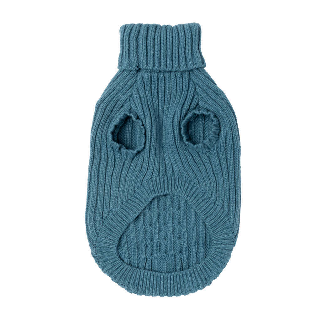 Pull en tricot bleu français - FuzzYard Life