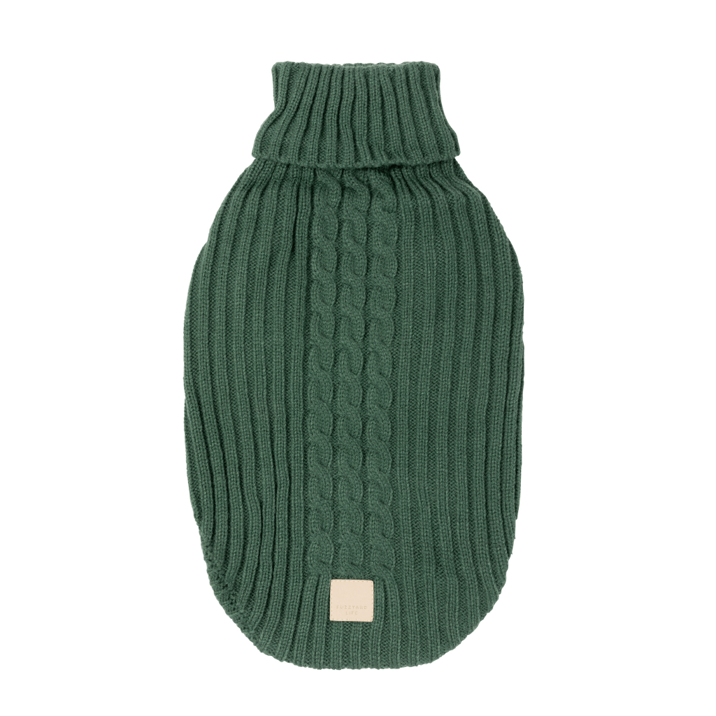 Pull en tricot Myrtle Green - FuzzYard Life