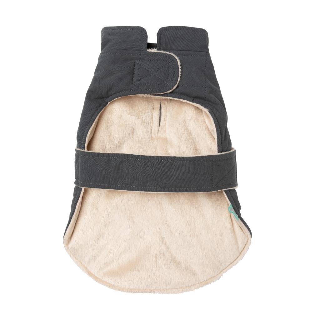 Slate Grey - Veste matelassée en coton Fuzzyard Life