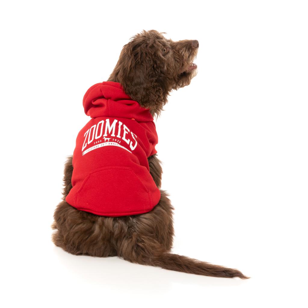 Sweat à capuche Zoomies Rouge