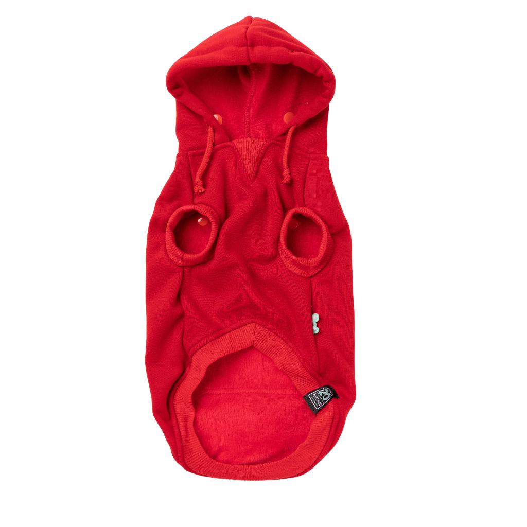 Sweat à capuche Zoomies Rouge