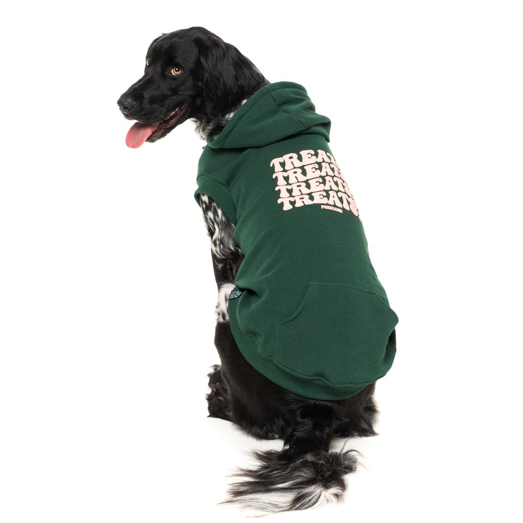 Sweat à capuche Treats Vert