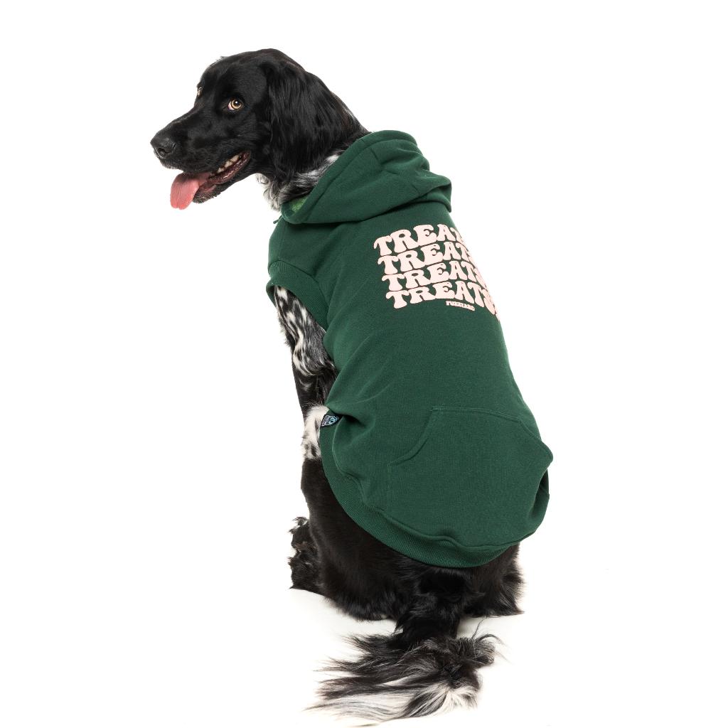 Sweat à capuche Treats Vert