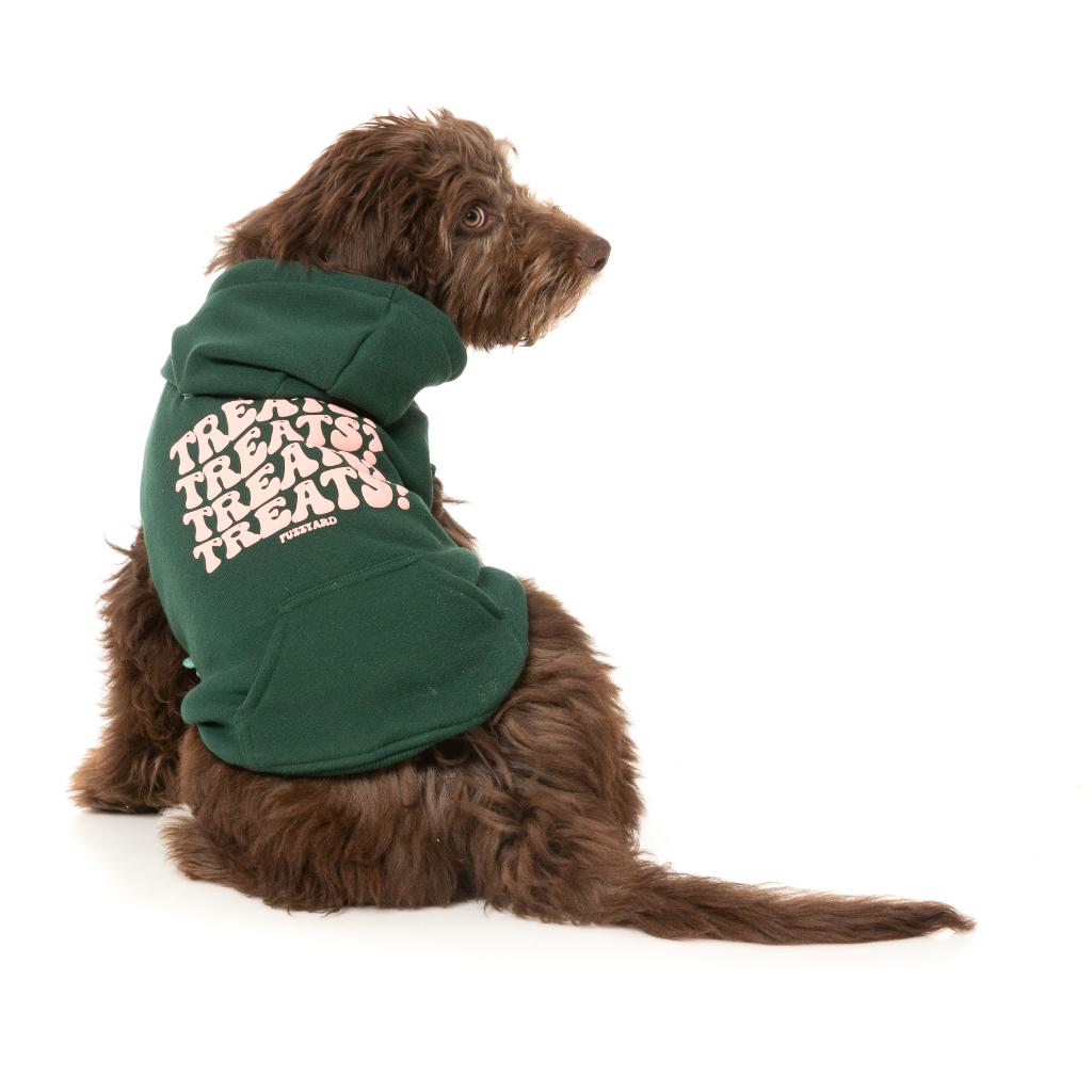 Sweat à capuche Treats Vert