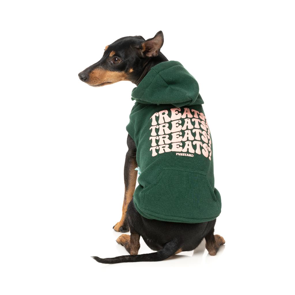 Sweat à capuche Treats Vert