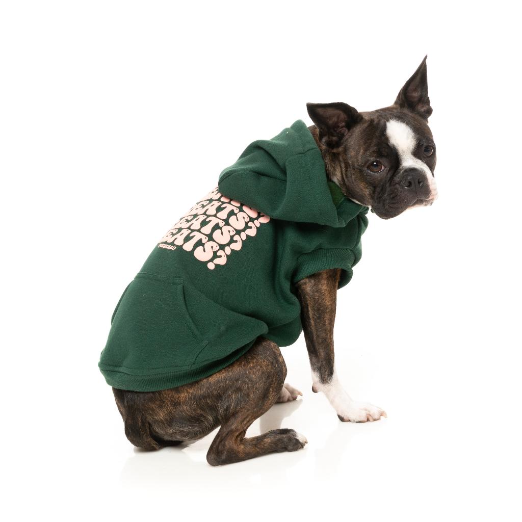 Sweat à capuche Treats Vert