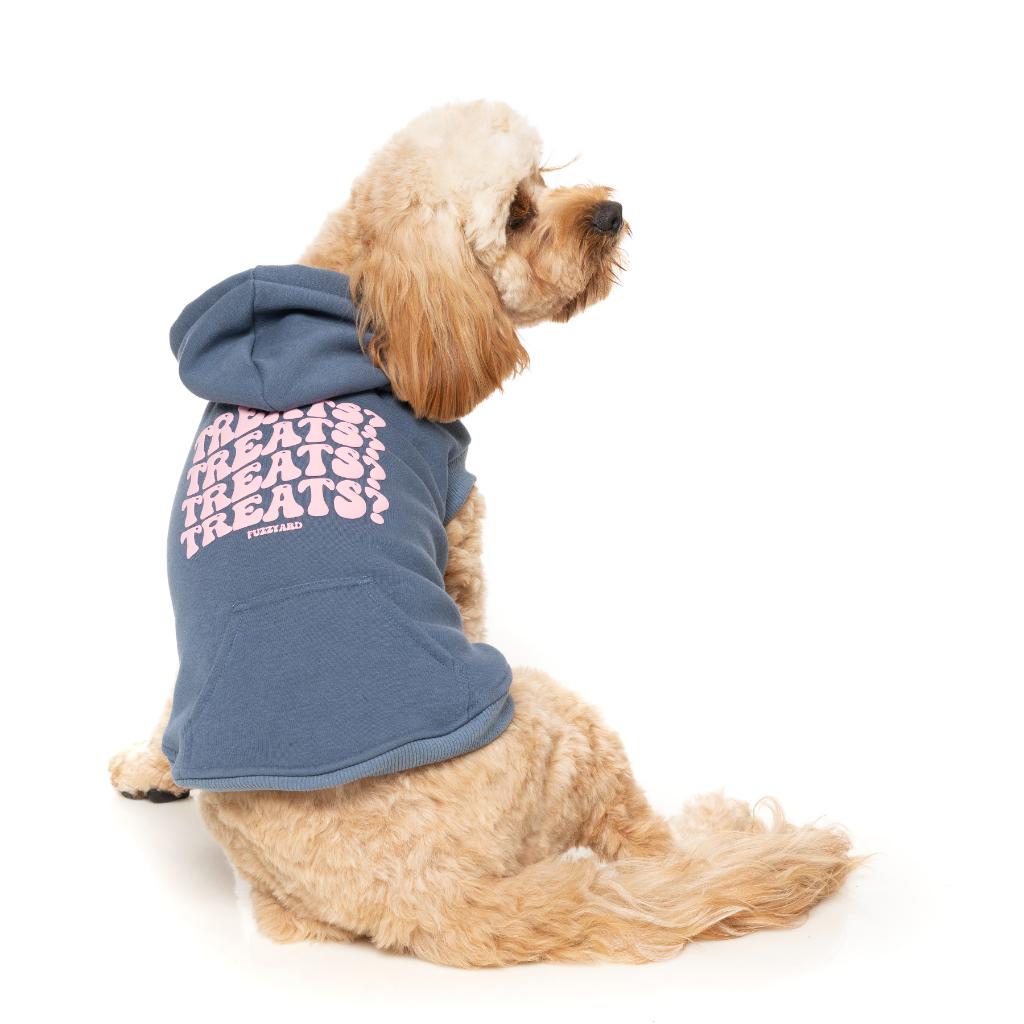 Sweat à capuche Treats Bleu