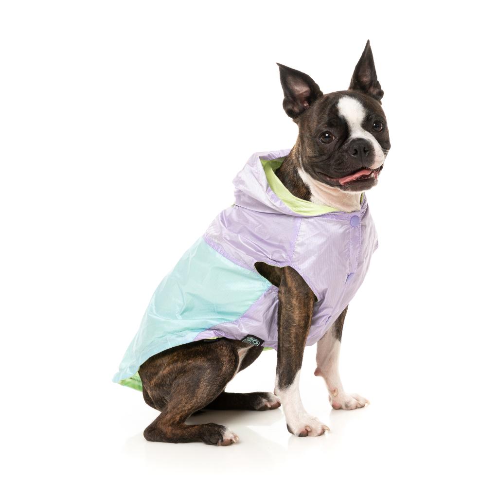 Imperméable Ormond Violet/Bleu