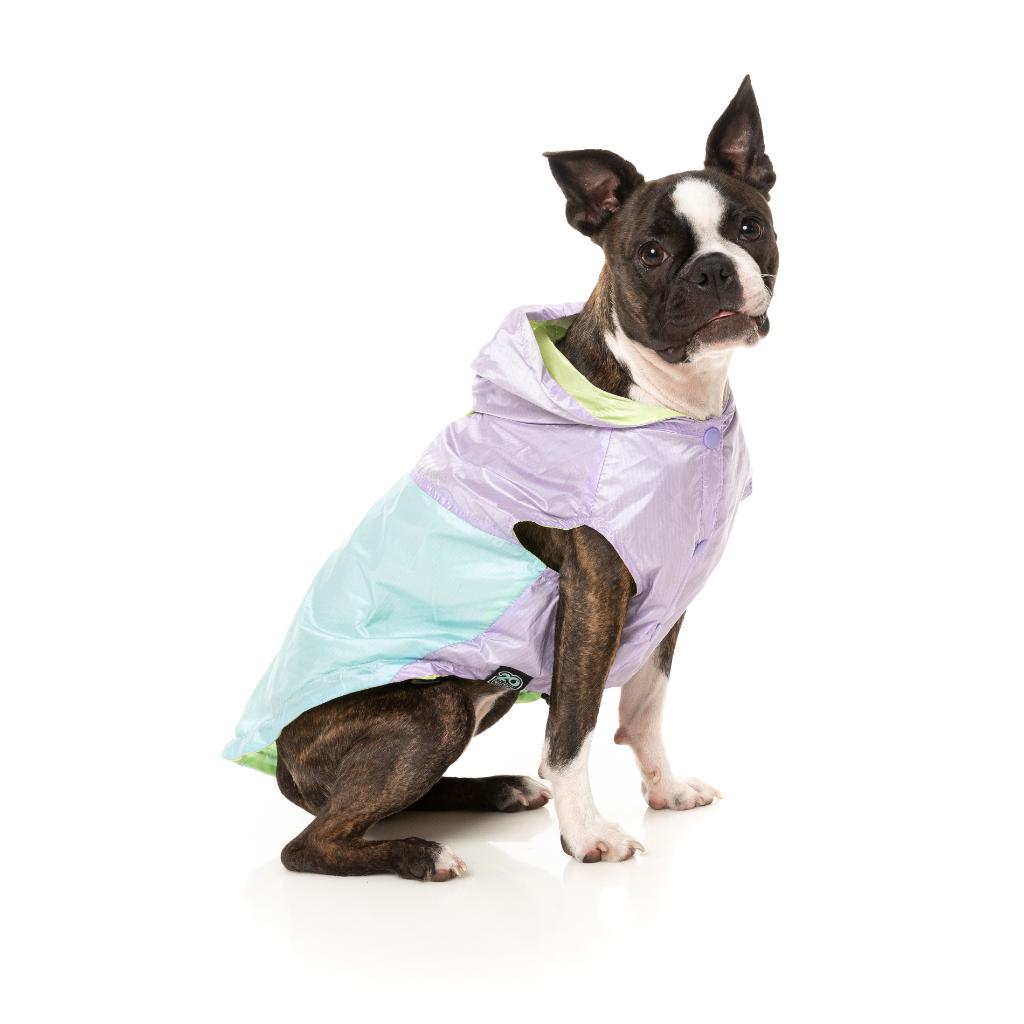 Imperméable Ormond Violet/Bleu