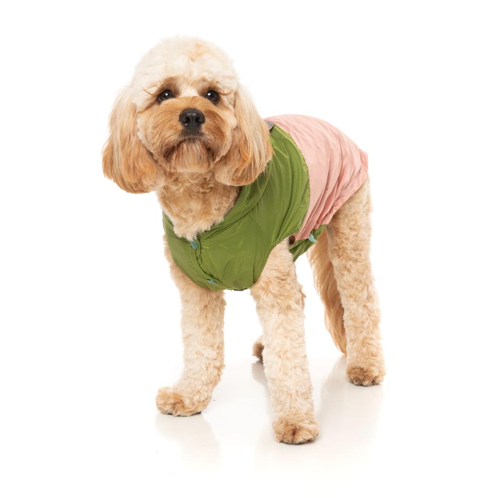 Imperméable Ormond Olive/Rose