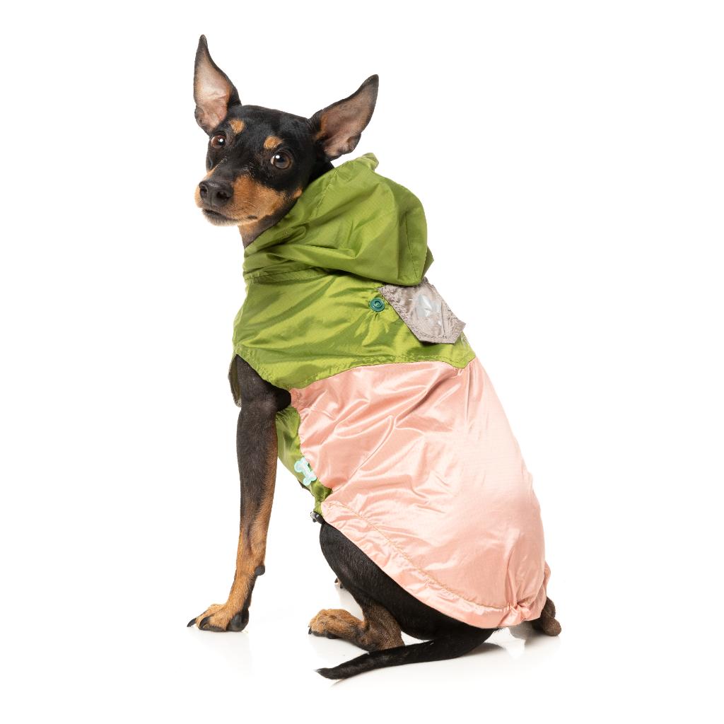 Imperméable Ormond Olive/Rose