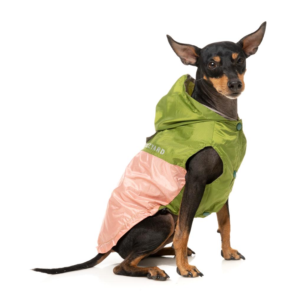 Imperméable Ormond Olive/Rose