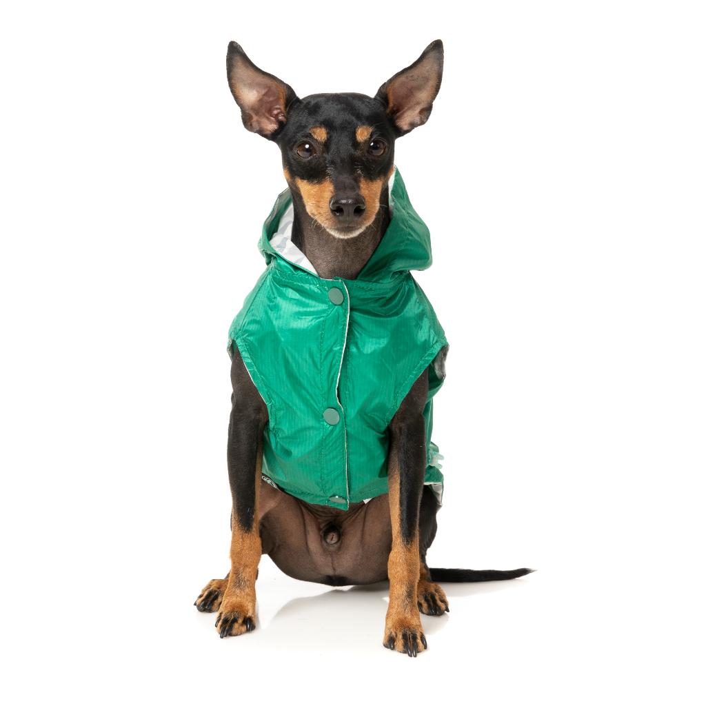 Imperméable Flipside Vert/Beige
