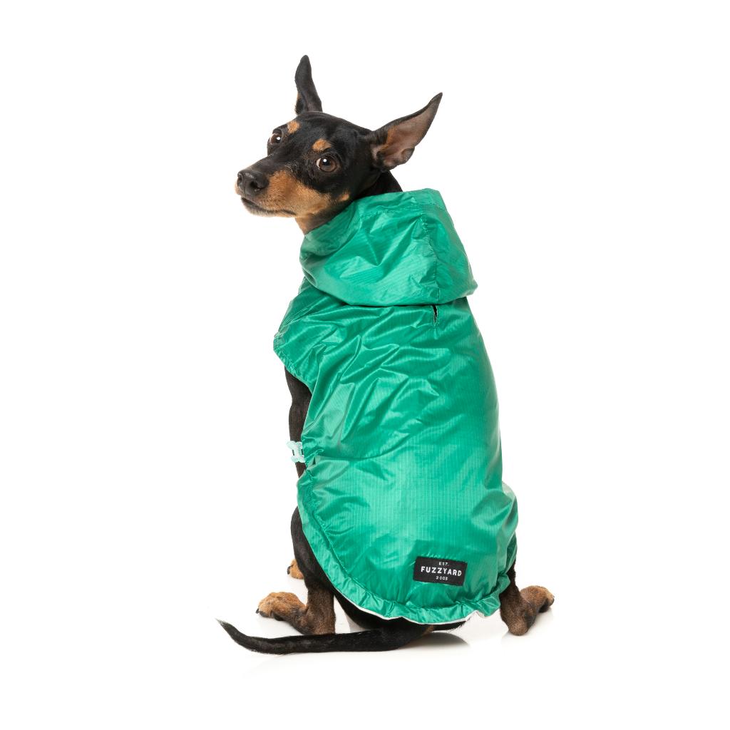 Imperméable Flipside Vert/Beige