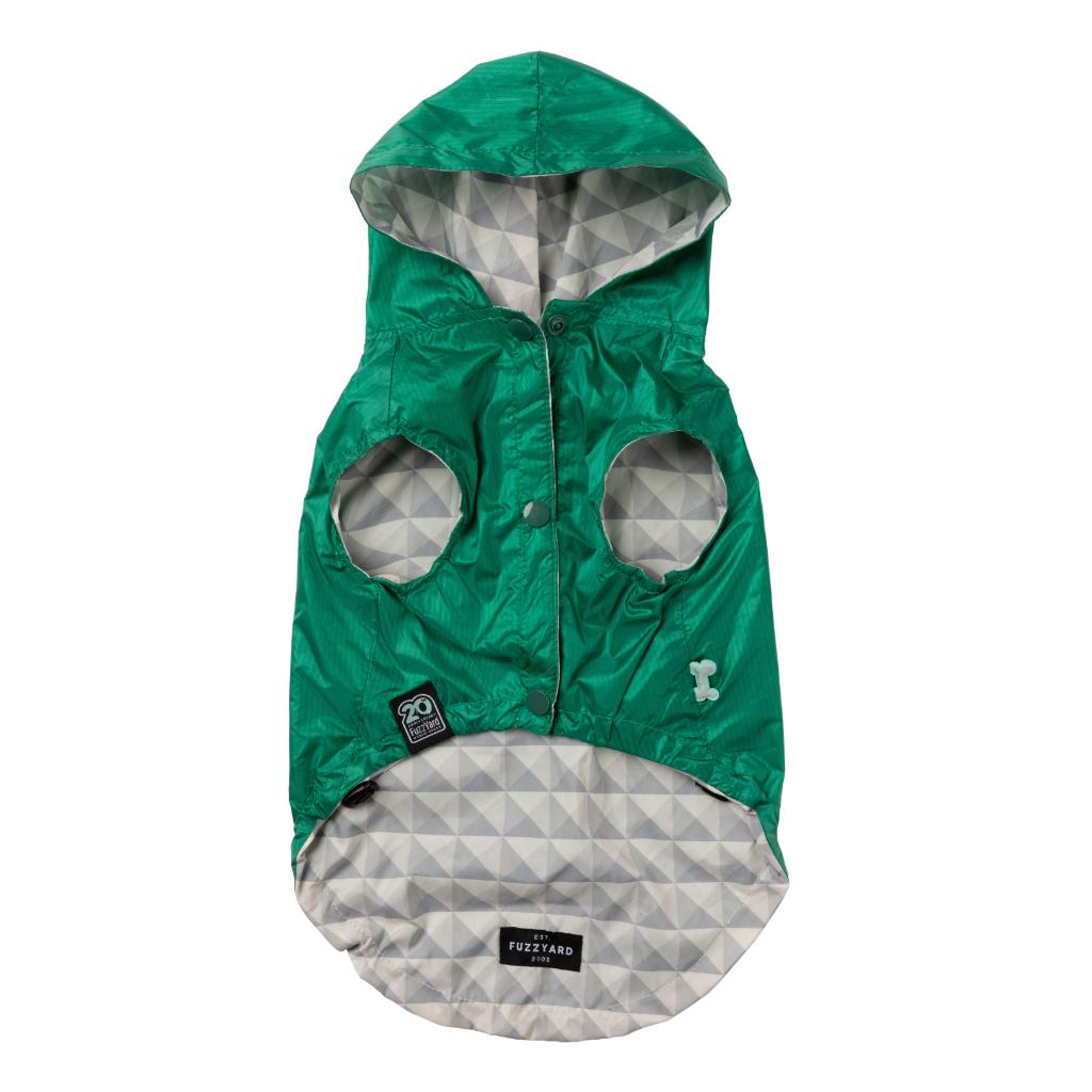 Imperméable Flipside Vert/Beige