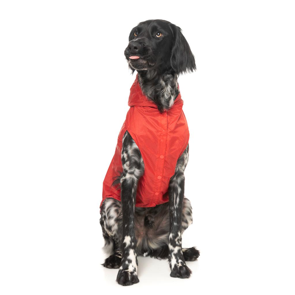 Imperméable Flipside Rouge/Noir/Blanc