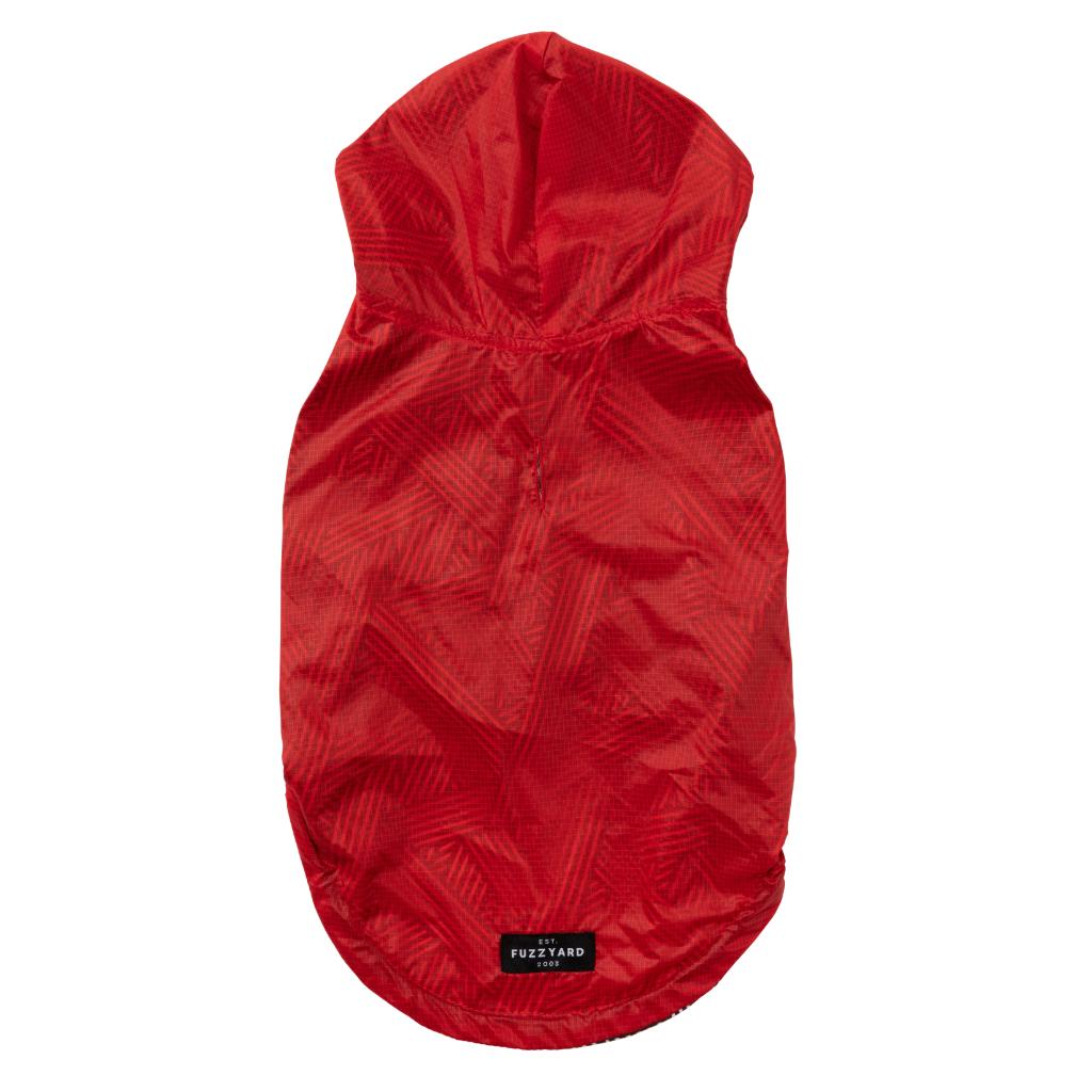 Imperméable Flipside Rouge/Noir/Blanc