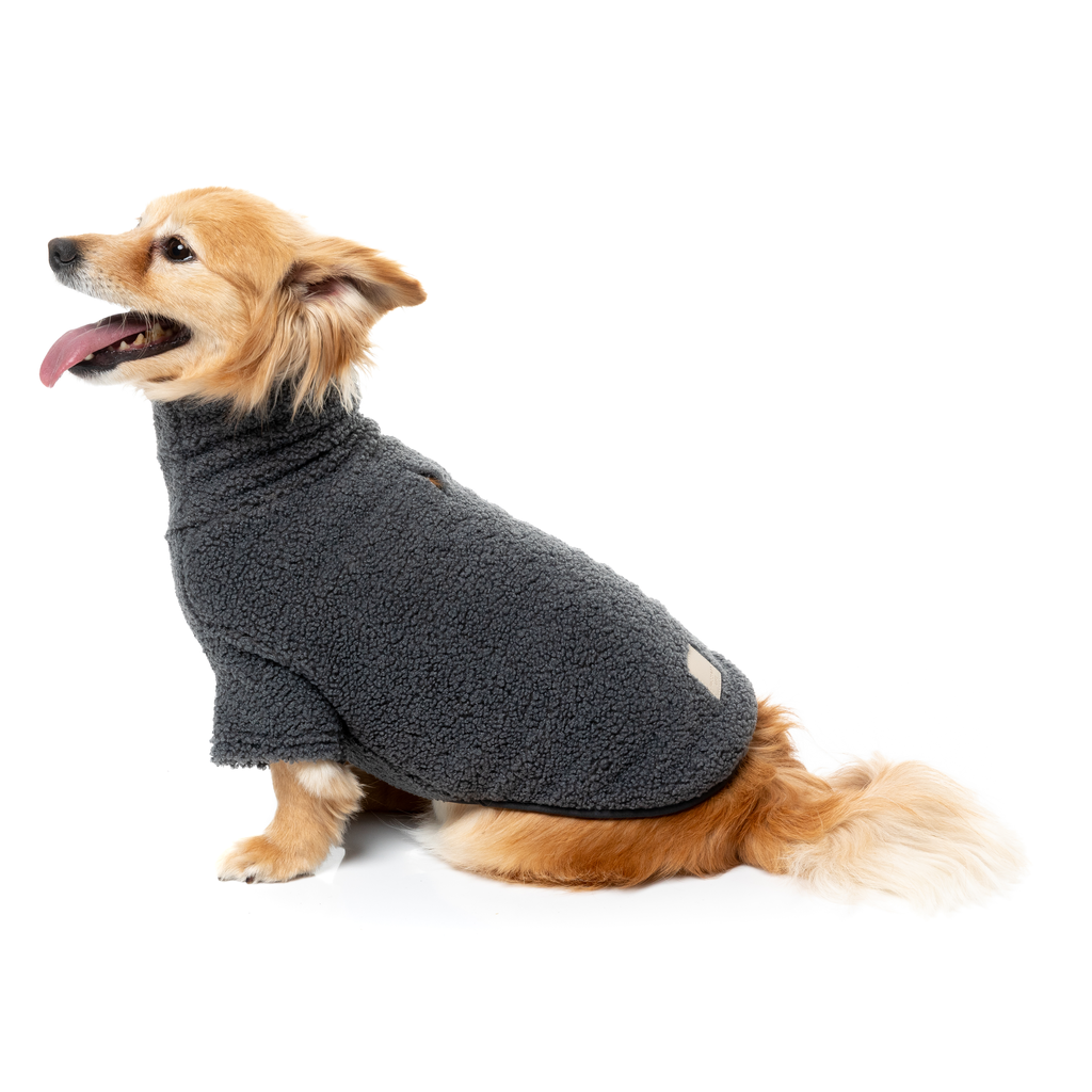 FuzzYard Life Boucle Sweater - Slate Grey