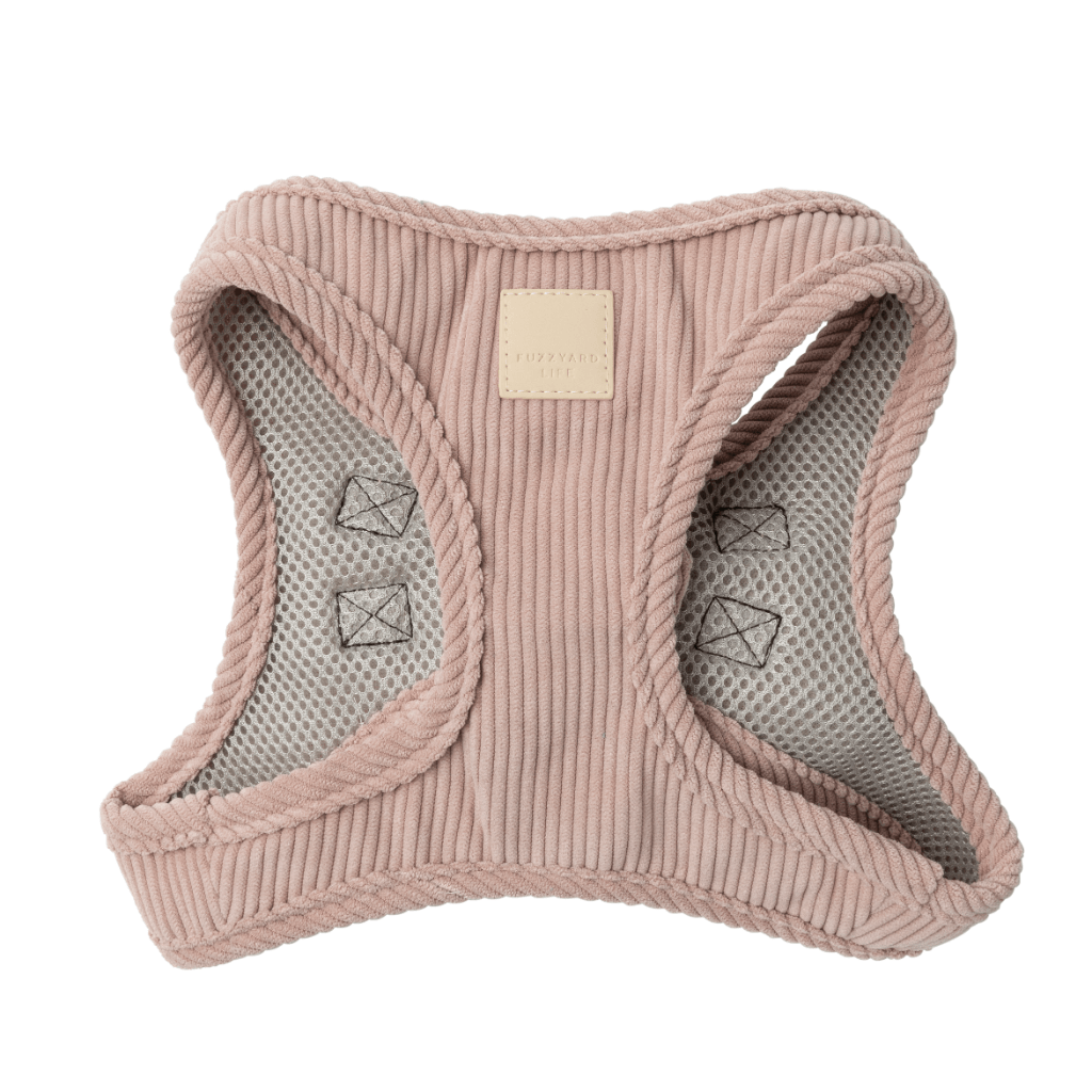 Soft Blush - Harnais « Step In » en velours FuzzYard Life