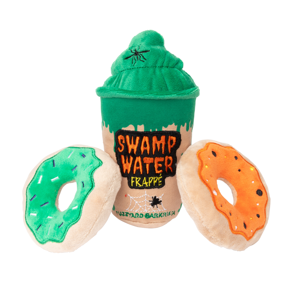 SWAMP WATER FRAPPE & DONUTS 3PK - JOUET POUR CHIENS
