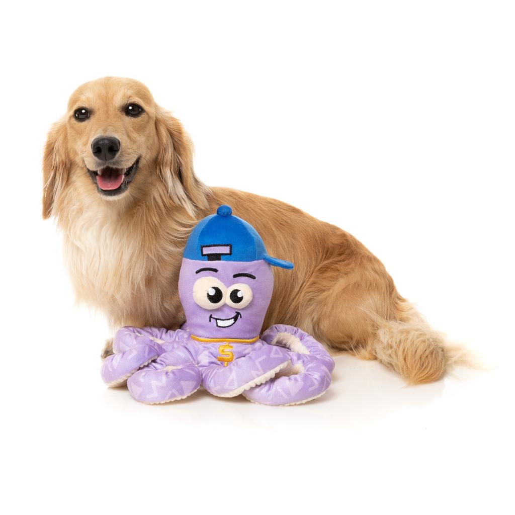 Octo Pose Dog Toy - Hip Hoptapus