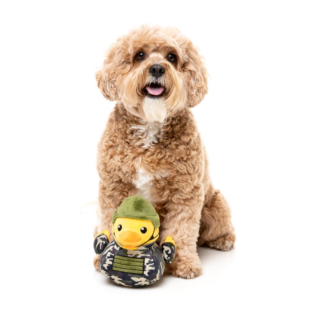 Quackson Five Dog Toy - Commanduck