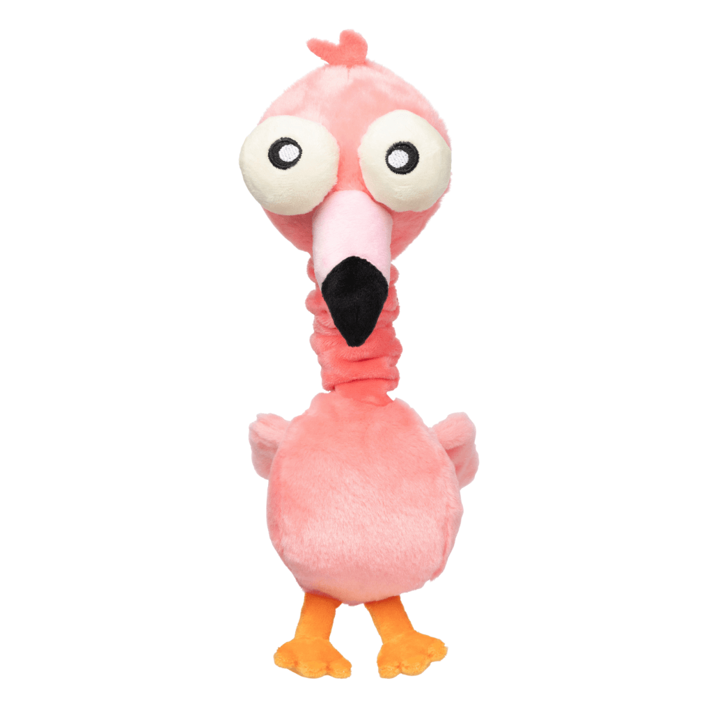 Neckole The Flamingo - Neck Minnit - Jouet pour chien
