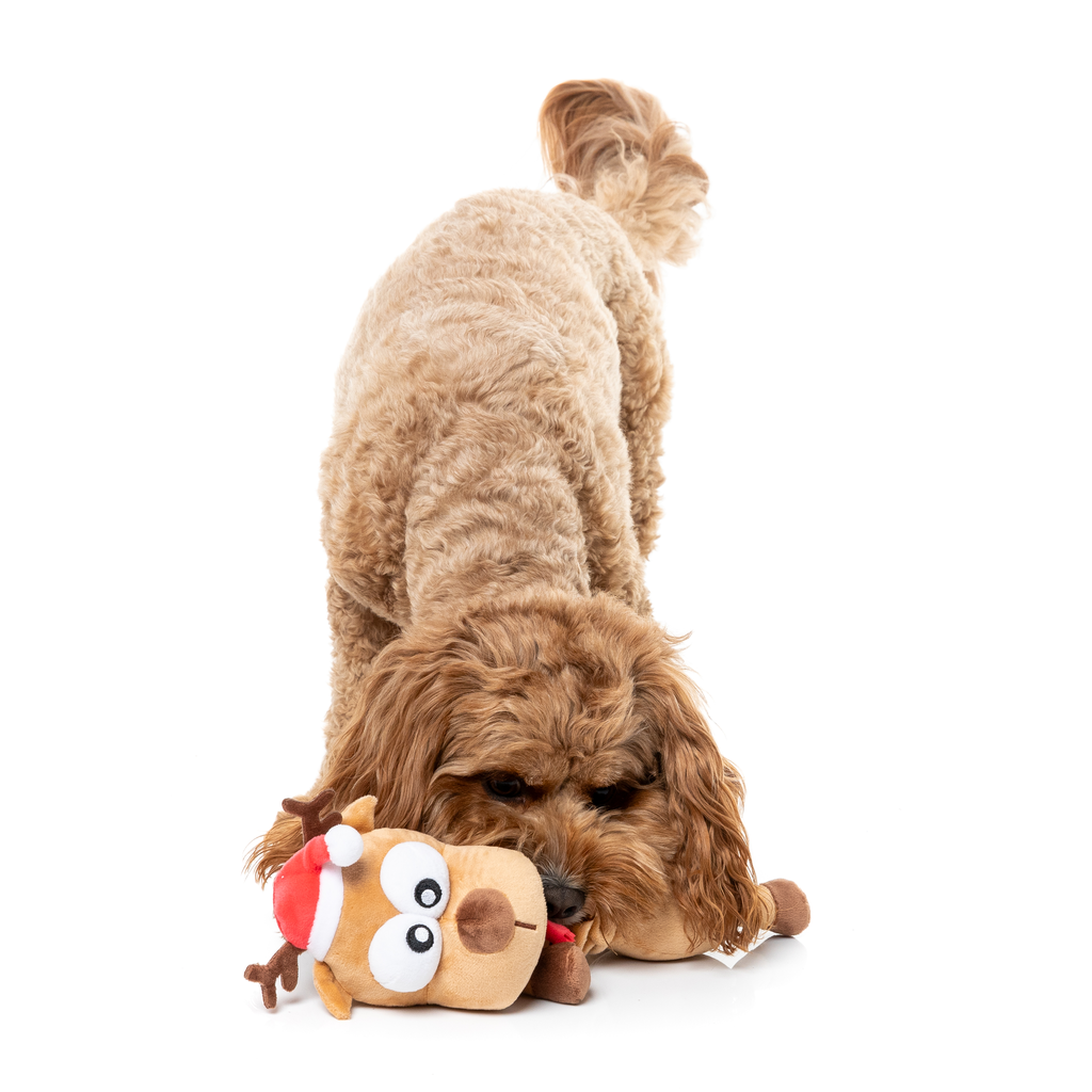 FuzzYard Juguete de Navidad - Domineck the Reindeer