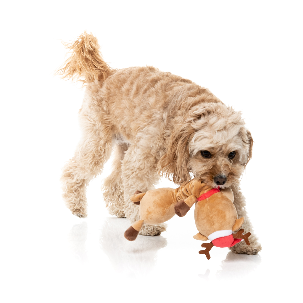 FuzzYard Juguete de Navidad - Domineck the Reindeer