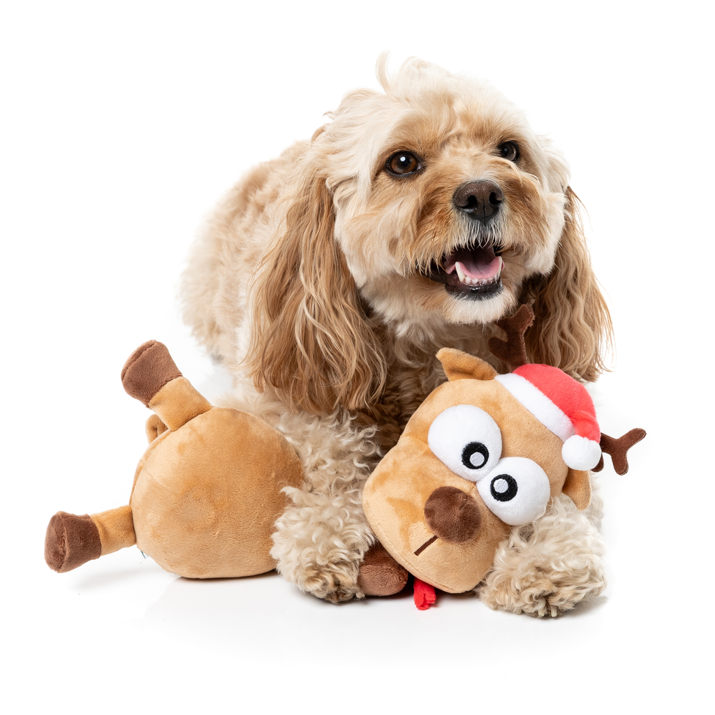 FuzzYard Juguete de Navidad - Domineck the Reindeer