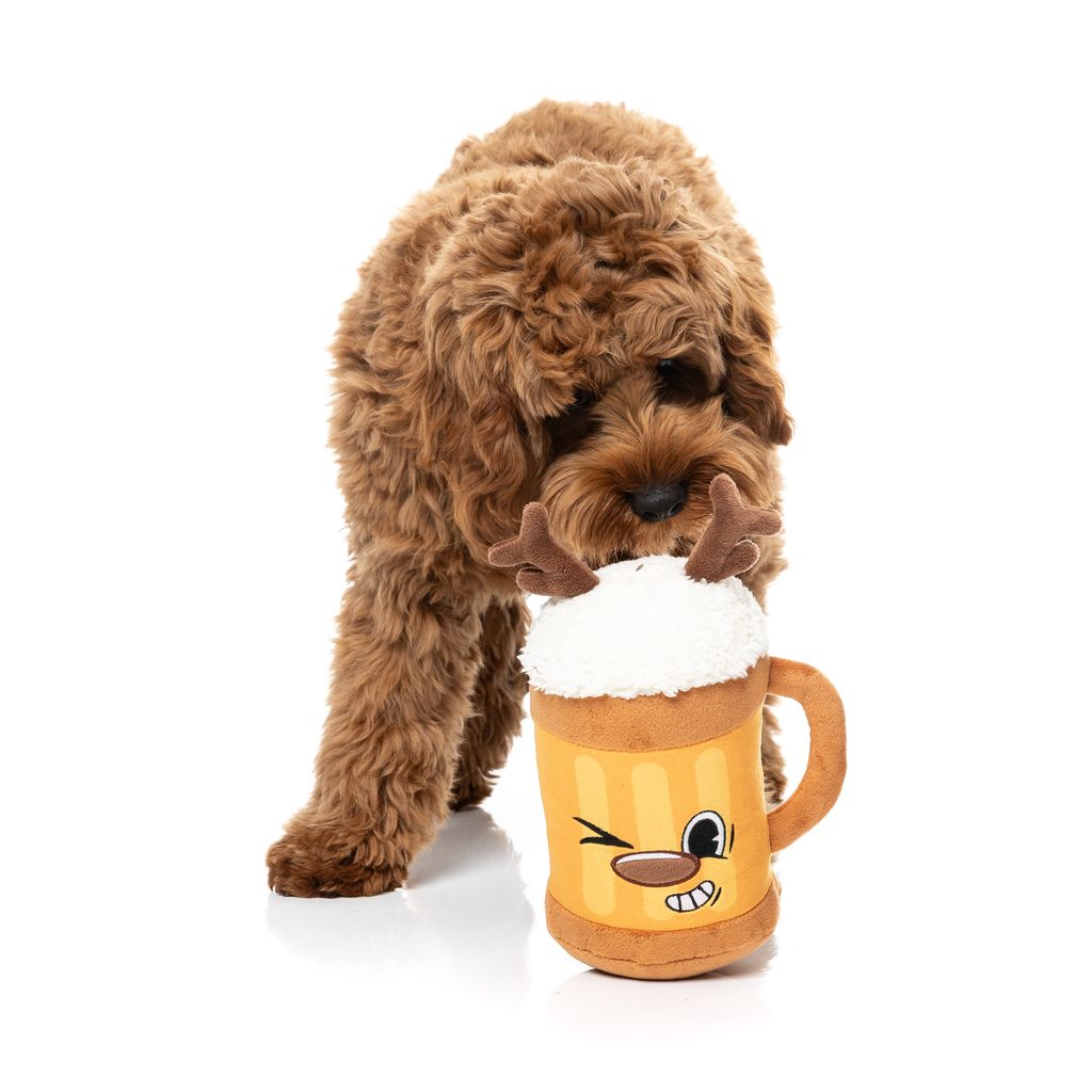 FuzzYard Juguete de Navidad - Jolly Reinbeer