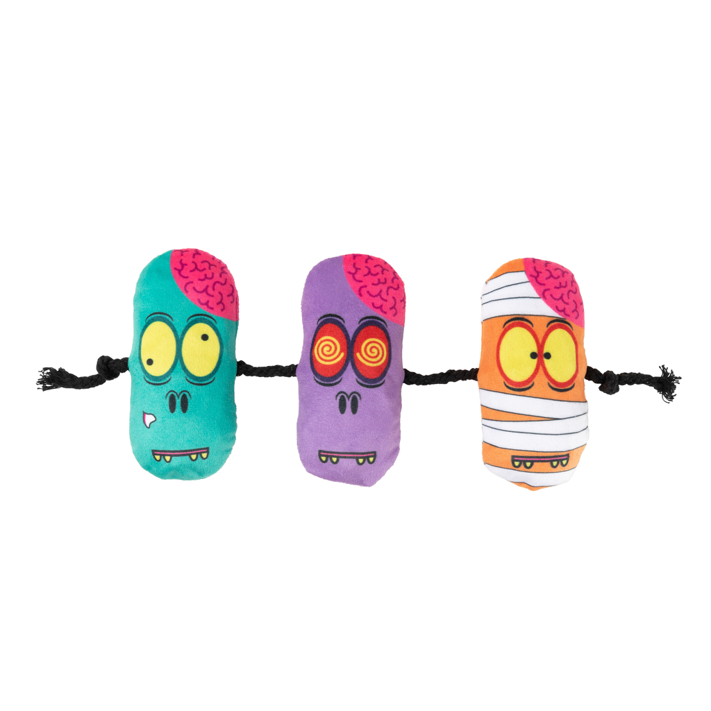 ZOMBIE SKEWER, LOT DE 3 PIÈCES - JOUET POUR CHATS