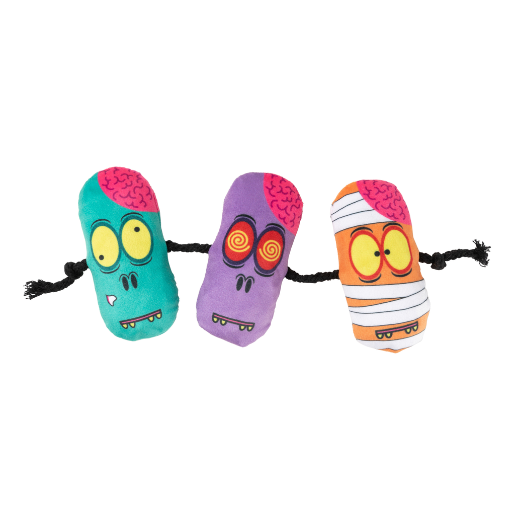 ZOMBIE SKEWER, LOT DE 3 PIÈCES - JOUET POUR CHATS