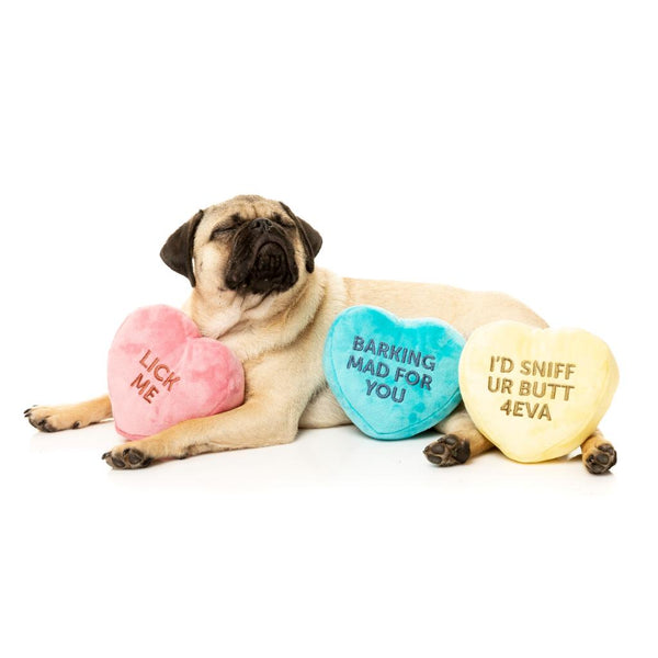 PLUSH TOY - CANDY HEARTS 3 PACK