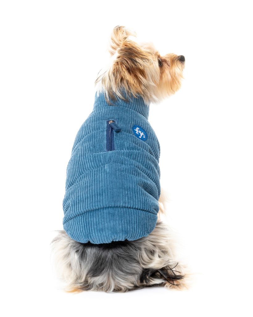 Veste en velours côtelé pour chien - Mosman Puffer