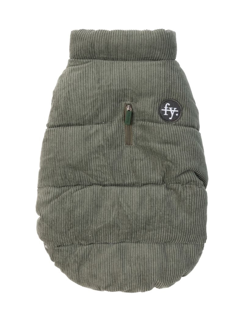 Veste en velours côtelé pour chien - Mosman Puffer