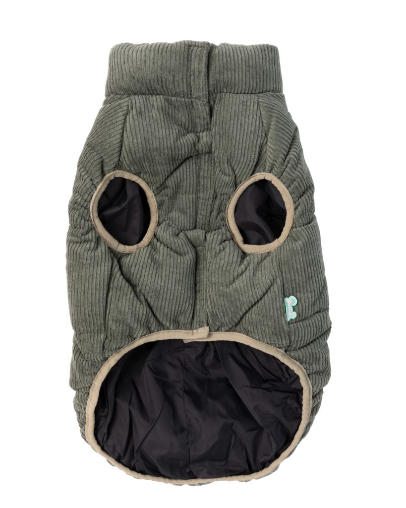 Veste en velours côtelé pour chien - Mosman Puffer