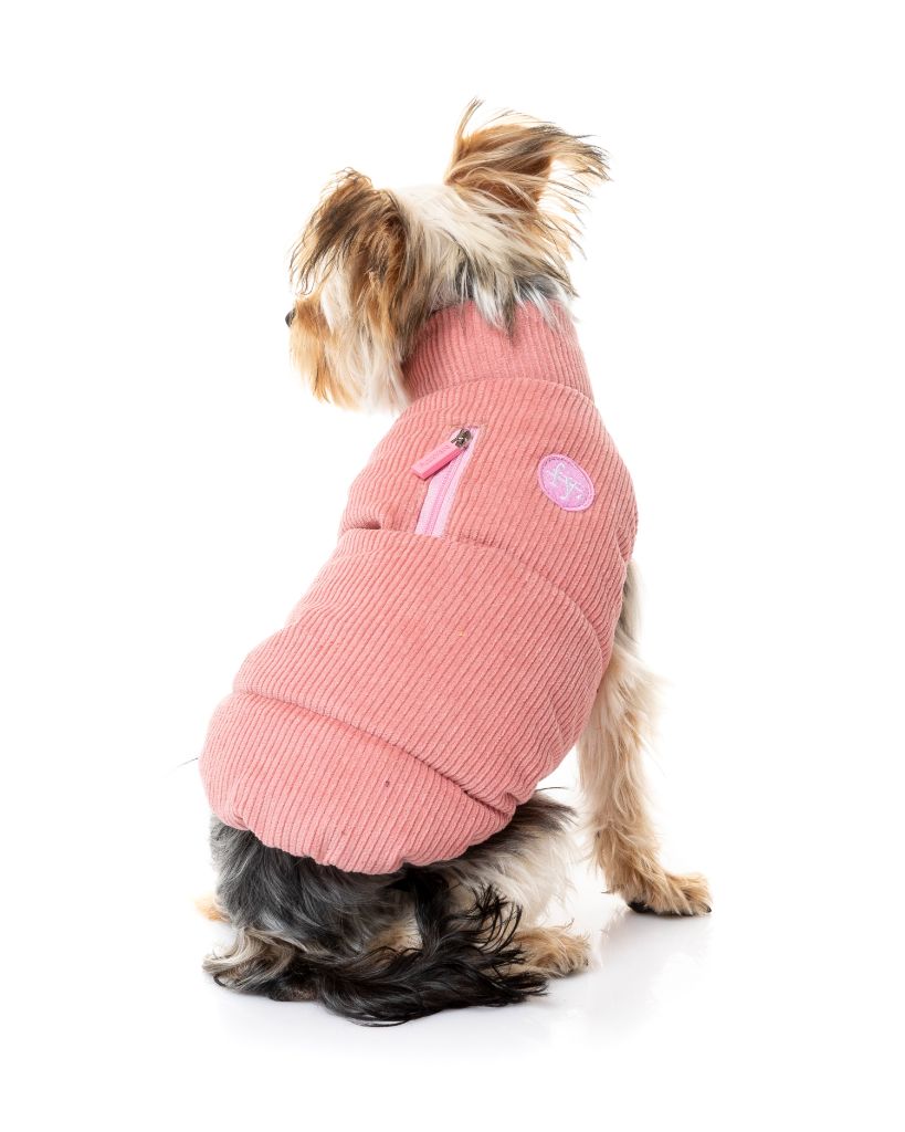 Veste en velours côtelé pour chien - Mosman Puffer