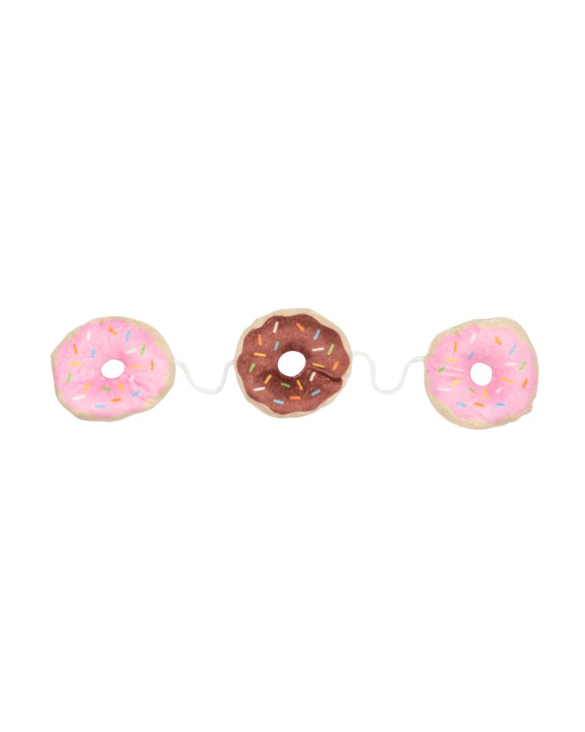 Cat Toy with Catnip - Donuts 3 Pack