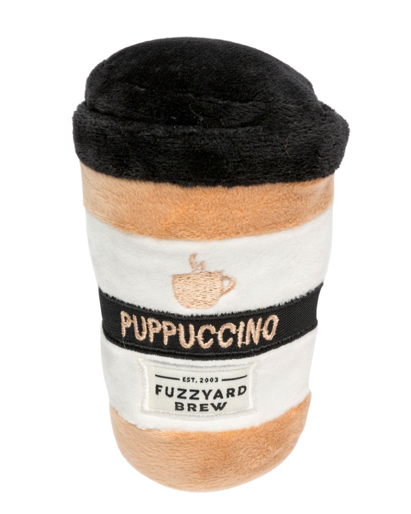 Dog Plush Toy Puppuccino Coffee