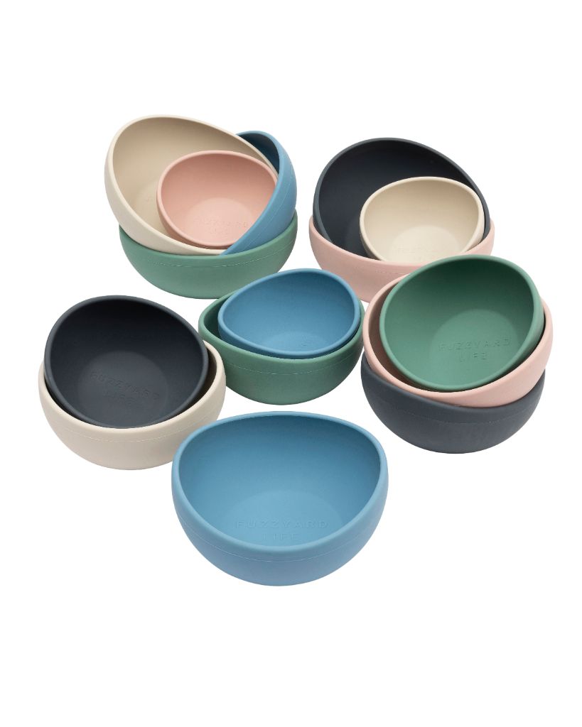 FuzzYard Life Silicone Bowl - Sandstone