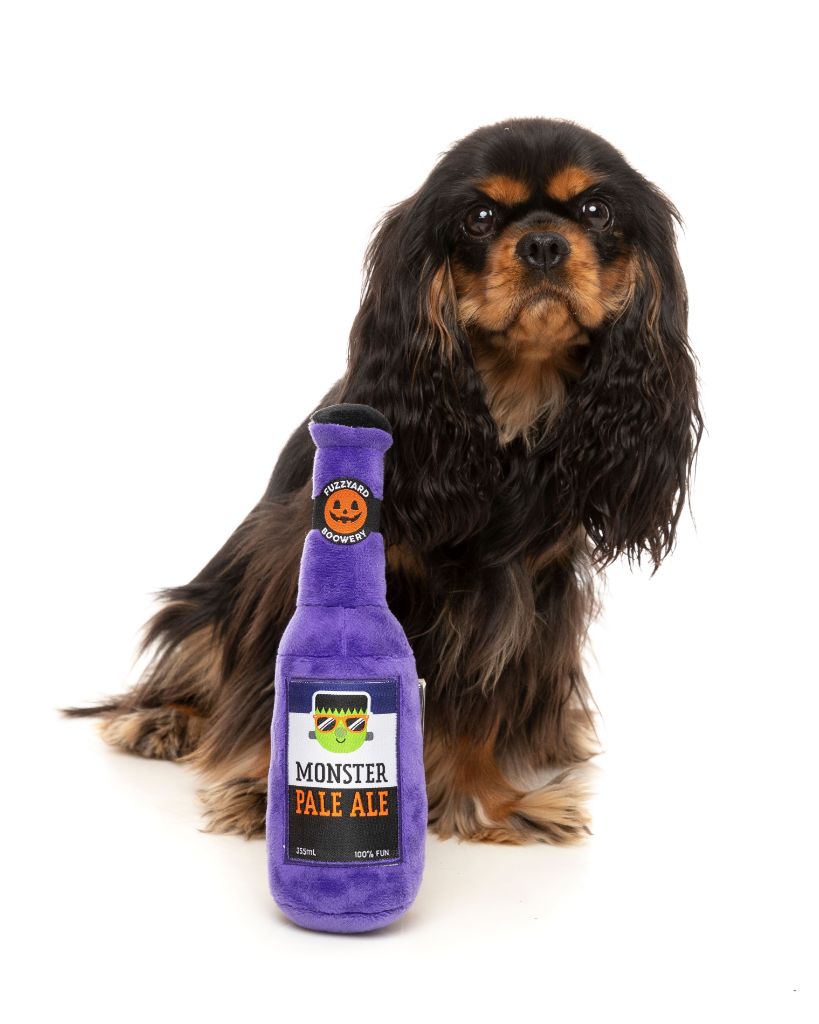 Monster Pale Ale & Cookies, lot de 3 - Peluche d'Halloween pour chiens