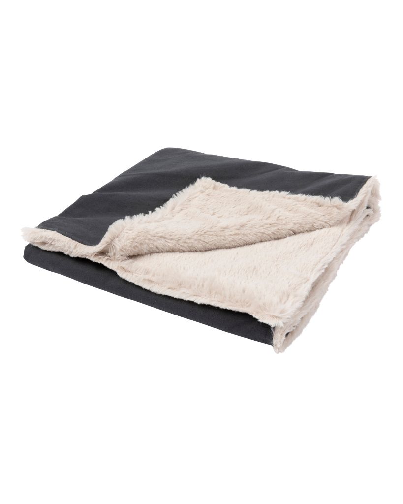 FuzzYard Life Reversible Blanket - Slate Grey